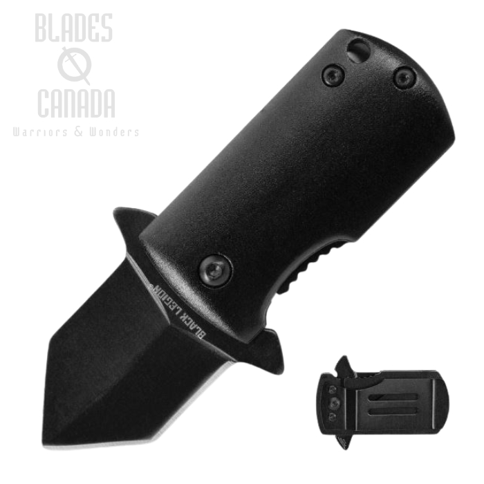 Black Savage Mini Covert Folding Knife, Assisted Opening, BV132